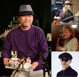 河合徹三ソロライブ with レイニー加藤・中村哲・星川薫